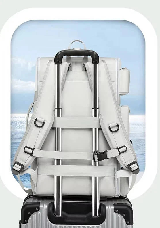 Laptop Backpack Water-Resistant Oxford Fits 16-Inch Anti-Theft