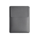 Laptop Sleeve PU Leather Plush Lining Mouse Pad Function