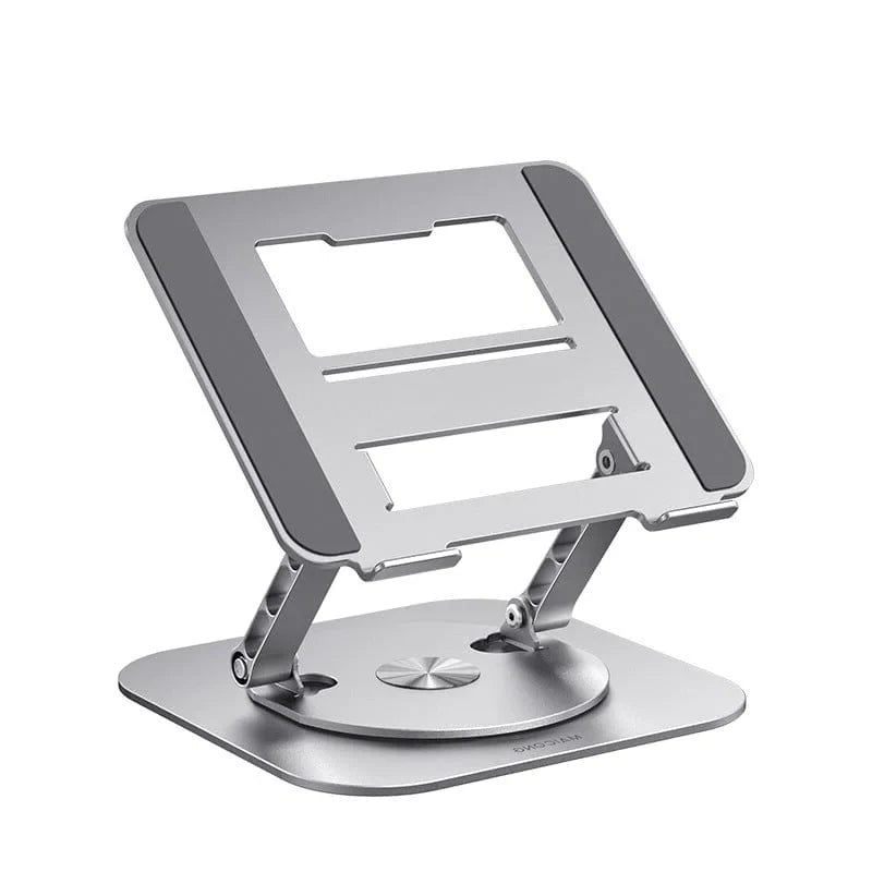 Laptop Stand 360° Rotating & Height-Adjustable Aluminum Non-Slip