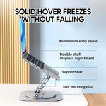 Laptop Stand 360° Rotating & Height-Adjustable Aluminum Non-Slip