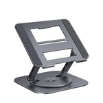 Laptop Stand 360° Rotating & Height-Adjustable Aluminum Non-Slip