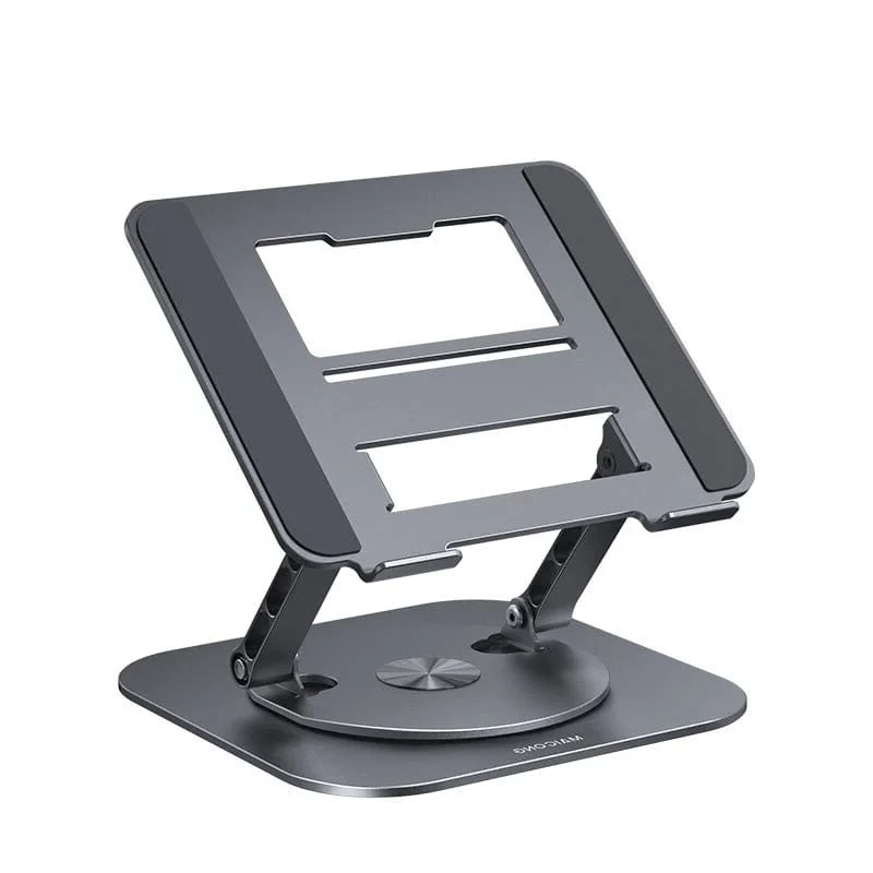 Laptop Stand 360° Rotating & Height-Adjustable Aluminum Non-Slip
