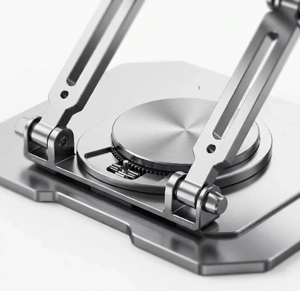 Laptop Stand Height-Adjustable & 360° Rotating Foldable Aluminium Alloy