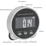 Laser Distance Meter LCD Display 200 Meter Range