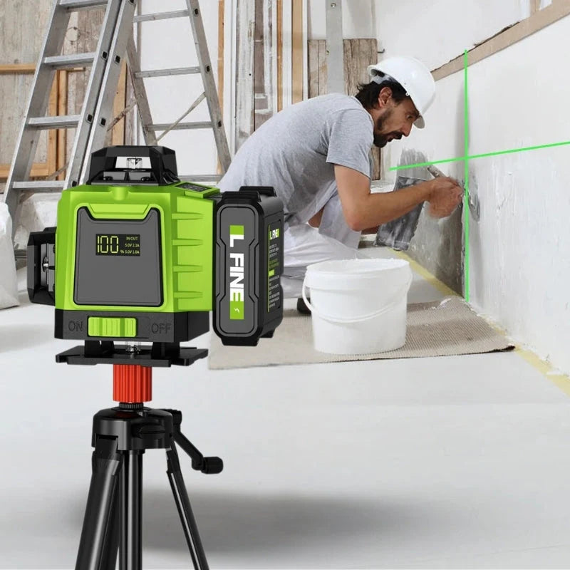 Laser Level 16-Line 360 Degree Bluetooth App Control
