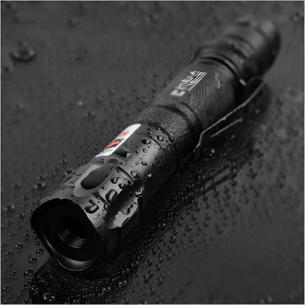 Laser Pointer Green USB Rechargeable Anodized Metal Body