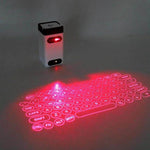 Laser Projection Keyboard Portable Bluetooth & USB Rechargeable Battery