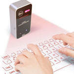 Laser Projection Keyboard Portable Bluetooth & USB Rechargeable Battery
