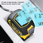 Laser Tape Measure 197 Ft Rangefinder 16 Ft Tape