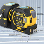 Laser Tape Measure 197 Ft Rangefinder 16 Ft Tape