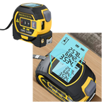 Laser Tape Measure 3-in-1 131 Ft Backlit LCD
