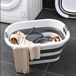 Laundry Tub Foldable Space-Saving Non-Slip Base Ergonomic Handles