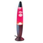 Lava Lamp Flowing Wax Compact 13-Inch Metal Base
