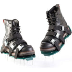 Lawn Aerator Shoes Spiked Adjustable Straps Set of 2