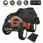 Lawn Mower Cover 420D Heavy-Duty Waterproof & UV-Resistant