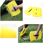 Leaf Scoop Oversized Corrosion-Resistant Plastic Set of 2