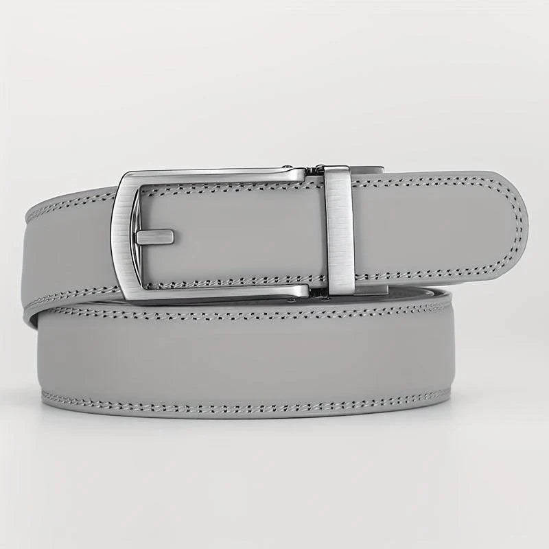 Leather Belt Genuine Leather Classic Buckle for Formal & Casual Wear