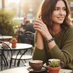 Leather Bracelet Guitar-Inspired Adjustable Fit