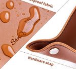 Leather Catchall Tray Multiple Compartments Desk Organizer