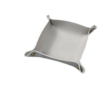 Leather Catchall Tray Multiple Compartments Desk Organizer