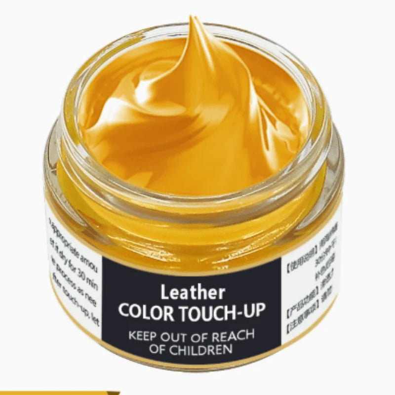Leather Repair Paint Color-Renewing Easy-Apply for Leather & Synthetic Leather