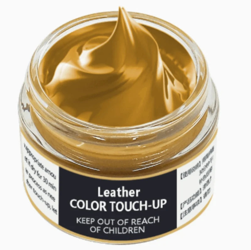 Leather Repair Paint Color-Renewing Easy-Apply for Leather & Synthetic Leather