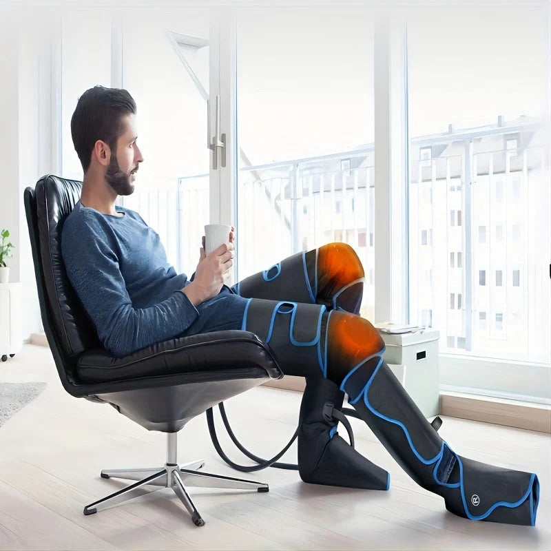 Leg Massager Full-Leg 360-Degree Compression & Heat