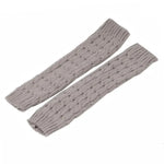 Leg Warmers Ribbed Acrylic Non-Slip Elastic Top