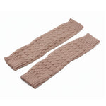 Leg Warmers Ribbed Acrylic Non-Slip Elastic Top