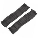 Leg Warmers Ribbed Acrylic Non-Slip Elastic Top