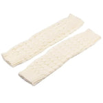 Leg Warmers Ribbed Acrylic Non-Slip Elastic Top
