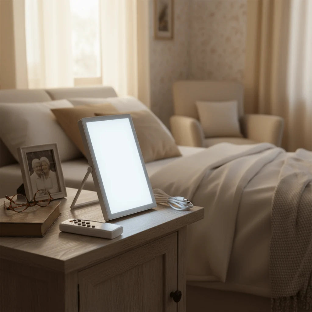 Light Therapy Lamp Daylight Two Brightness Levels Portable