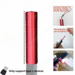 Lighter Windproof Heat Coil Phone-Powered USB-C