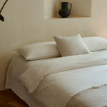 Linen Bedding Set Breathable Hypoallergenic 4-Piece