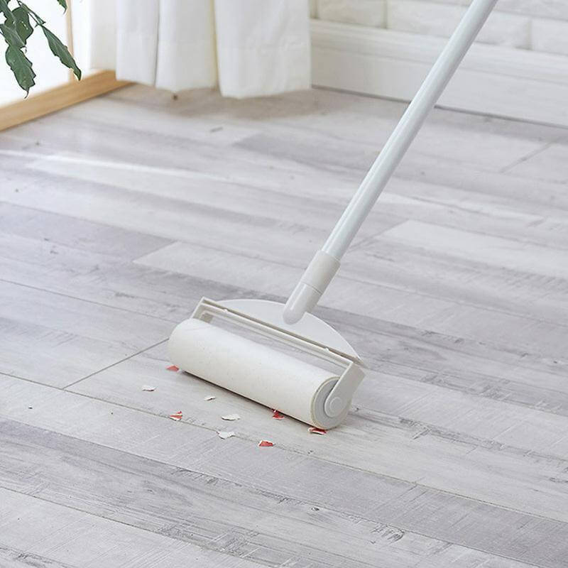 Lint Roller Retractable Handle Replaceable Adhesive Roll