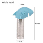Loose Leaf Tea Infuser Food-Grade Silicone & Stainless Steel