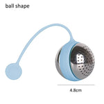 Loose Leaf Tea Infuser Food-Grade Silicone & Stainless Steel