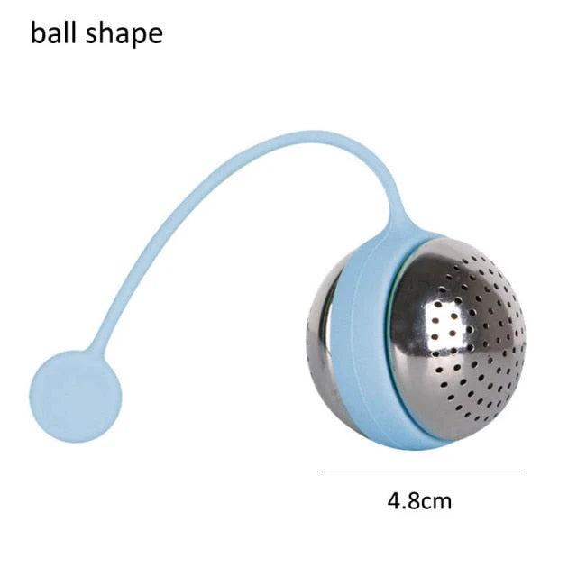 Loose Leaf Tea Infuser Food-Grade Silicone & Stainless Steel