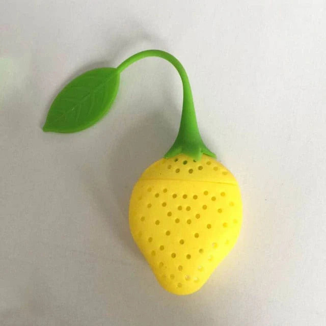 Loose Leaf Tea Infuser Food-Grade Silicone & Stainless Steel