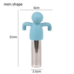 Loose Leaf Tea Infuser Food-Grade Silicone & Stainless Steel