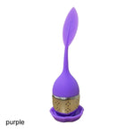 Loose Leaf Tea Infuser Food-Grade Silicone & Stainless Steel