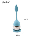 Loose Leaf Tea Infuser Food-Grade Silicone & Stainless Steel
