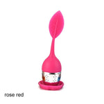 Loose Leaf Tea Infuser Food-Grade Silicone & Stainless Steel