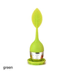 Loose Leaf Tea Infuser Food-Grade Silicone & Stainless Steel