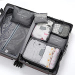 Luggage Organizer Set Water-Repellent Oxford Fabric Set of 6