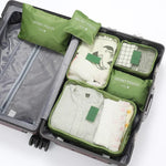 Luggage Organizer Set Water-Repellent Oxford Fabric Set of 6