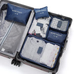 Luggage Organizer Set Water-Repellent Oxford Fabric Set of 6