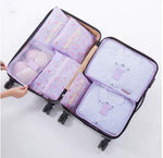 Luggage Organizer Set Waterproof 6-Piece Travel Pouches