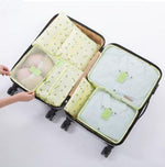 Luggage Organizer Set Waterproof 6-Piece Travel Pouches