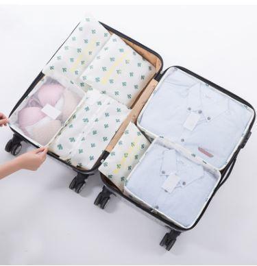 Luggage Organizer Set Waterproof 6-Piece Travel Pouches